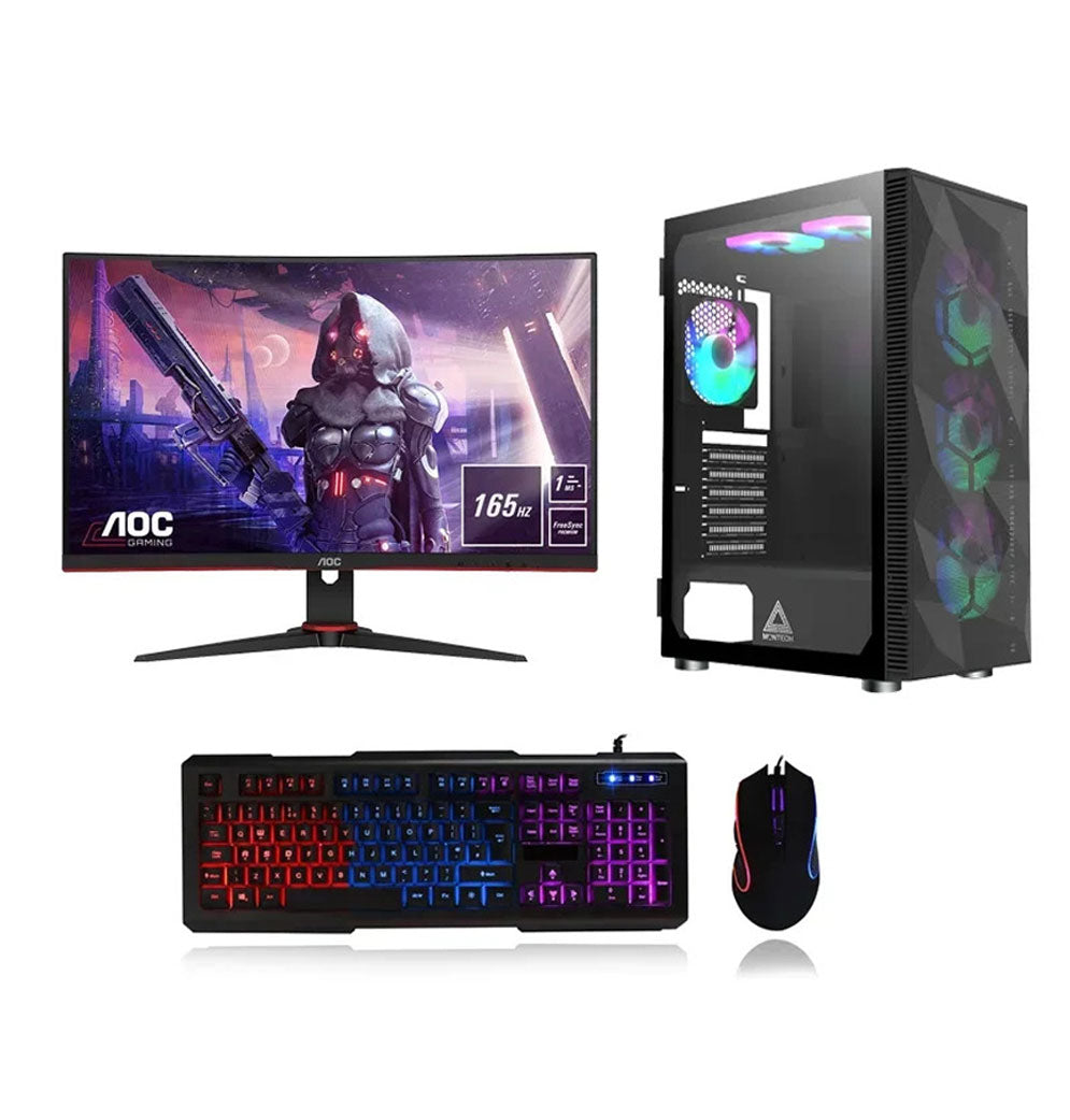 Gaming pcs store and monitors