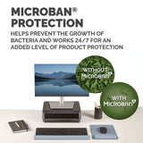 Fellowes Keyboard Wrist Rest Breyta Keyboard Wrist Support with Antibacterial Protection Ergonomic Wrist Support Marine