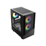 VIDA SPIRE M MATX BLACK GAMING CASE Micro Tower
