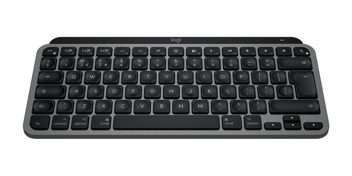 Logitech MX Keys Mini For Mac keyboard Home/Office Bluetooth QWERTY UK English Black, Grey