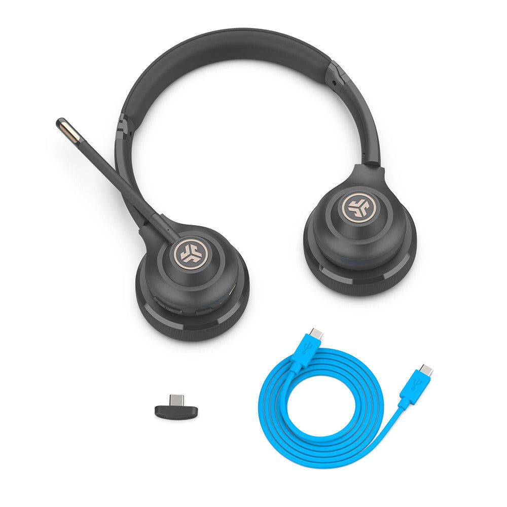 JLab GO Work Gen 2 PC, Mac, Mobile Wireless Headset - Black