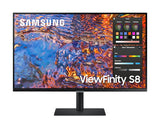 Samsung ViewFinity LS32B800PXU computer monitor 81.3 cm (32") 3840 x 2160 pixels 4K Ultra HD Black