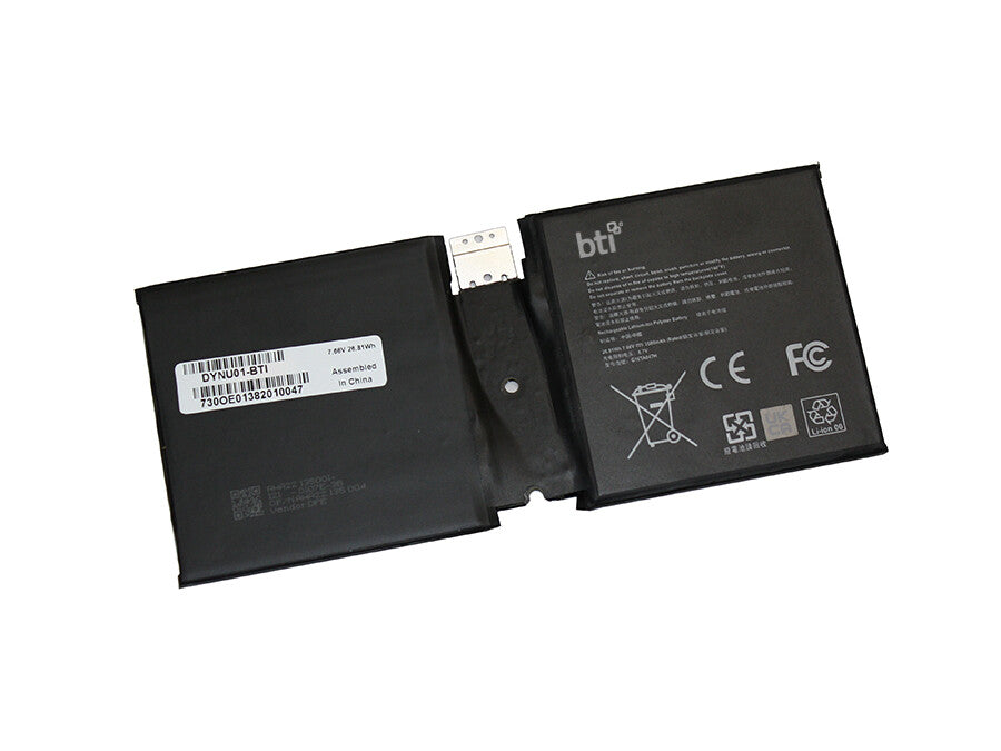 BTI G16TA047H compatible 26.81Wh 2-cell battery for MICROSOFT SURFACE GO 2 Model 1926 GO 2 1901 GO 2 Model 1927