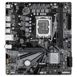 GIGABYTE B760M H V2 Motherboard - Supports Intel Core 14th Gen CPUs, 5+1+1 Phases Digital VRM, up to 8000MHz DDR5 (O.C.), 1xPCIe 4.0 M.2, 1GbE LAN, USB 3.2 Gen1