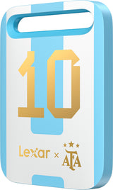 Lexar Air 512GB Portable SSD, Elite Legends Series, up to 390MB/s read and 400MB/s write