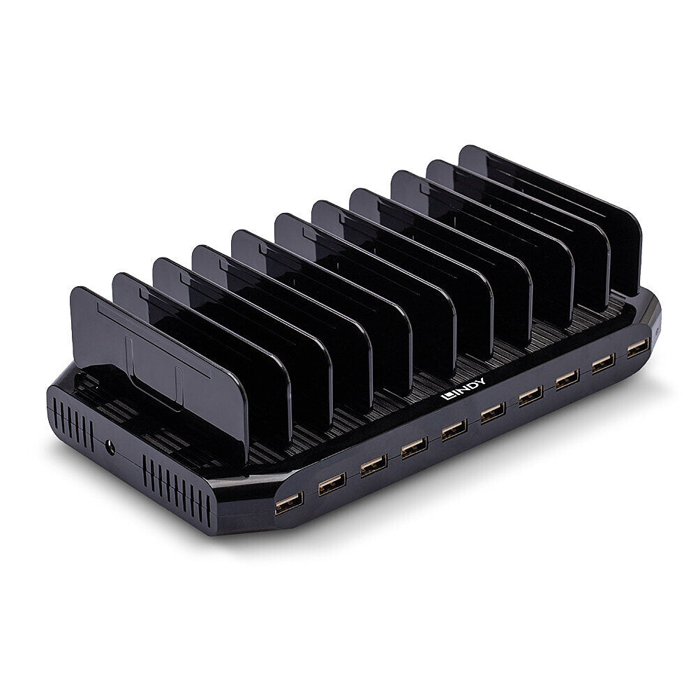 Lindy 96W 10 Port USB Charging Station