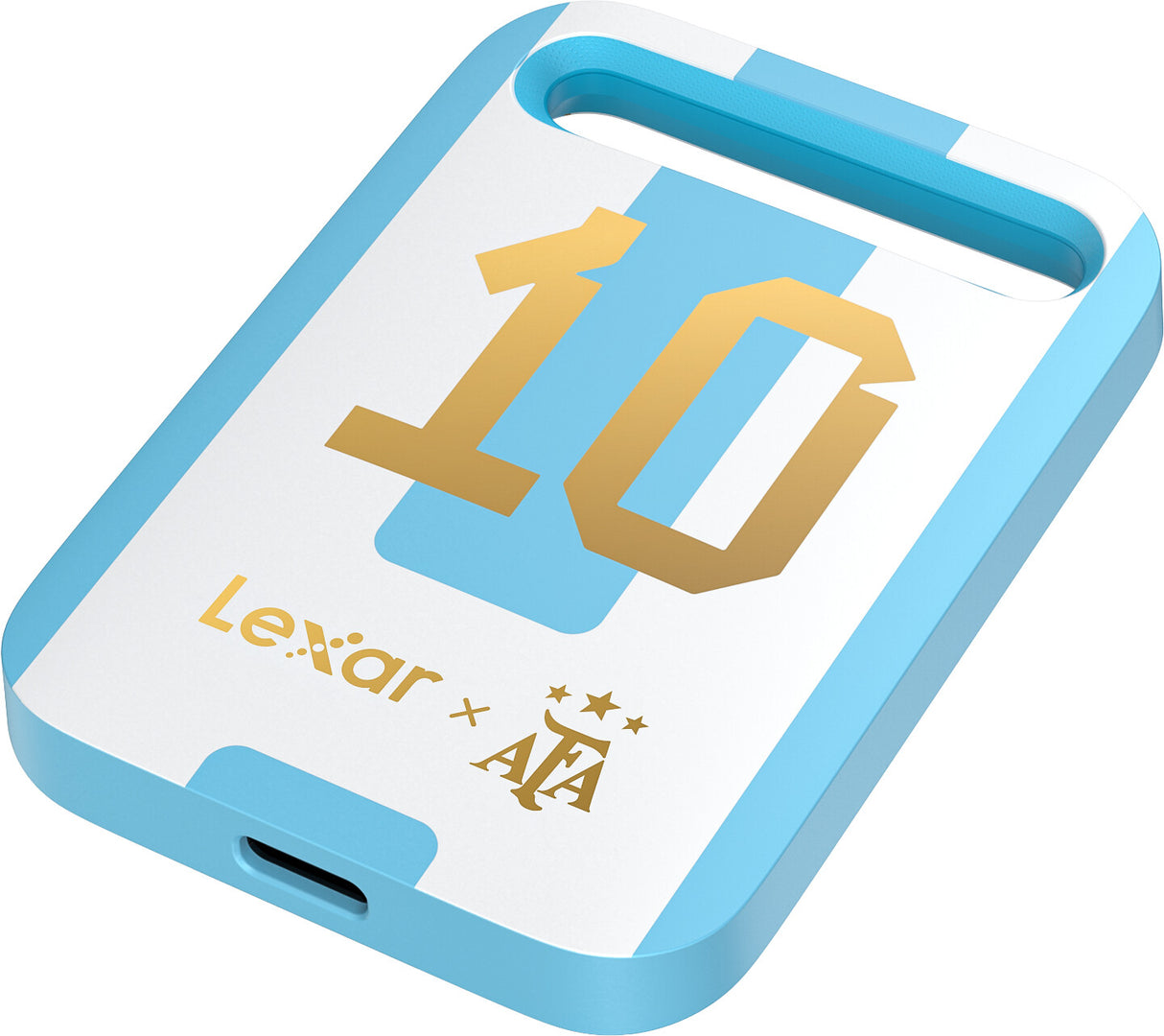 Lexar Air 512GB Portable SSD, Elite Legends Series, up to 390MB/s read and 400MB/s write