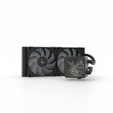 Valkyrie V240 Lite Processor All-in-one liquid cooler 24 cm Black