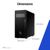HP Z2 Tower G1i Workstation Desktop PC Intel Core Ultra 9 285K 32 GB DDR5-SDRAM NVIDIA RTX 2000 Ada Windows 11 Pro AI PC, AI Workstation Black