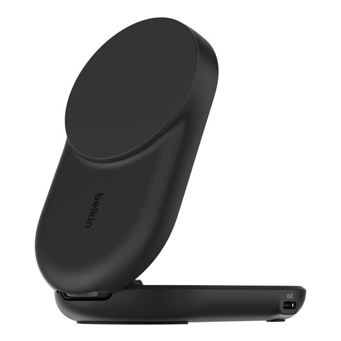 Belkin WIZ039MYBK mobile device charger Headphones, Smartphone Black USB Wireless charging Fast charging Indoor