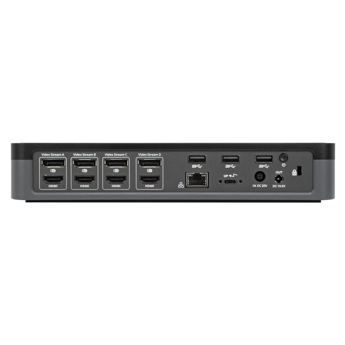 Targus DOCK570EUZ laptop dock/port replicator Wired Black