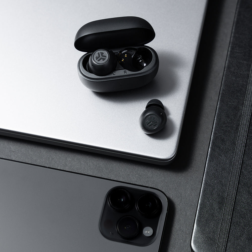 JLab Go Pop ANC Headset True Wireless Stereo (TWS) In-ear Calls/Music/Sport/Everyday USB Type-C Bluetooth Black