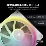 Corsair iCUE LINK LX120 RGB Computer case Fan 12 cm White 1 pc(s)