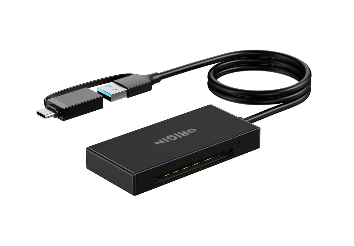 Origin Storage USB3.2 Gen1 Multi-Ports Card Reader with USB-C and USB-A adapter