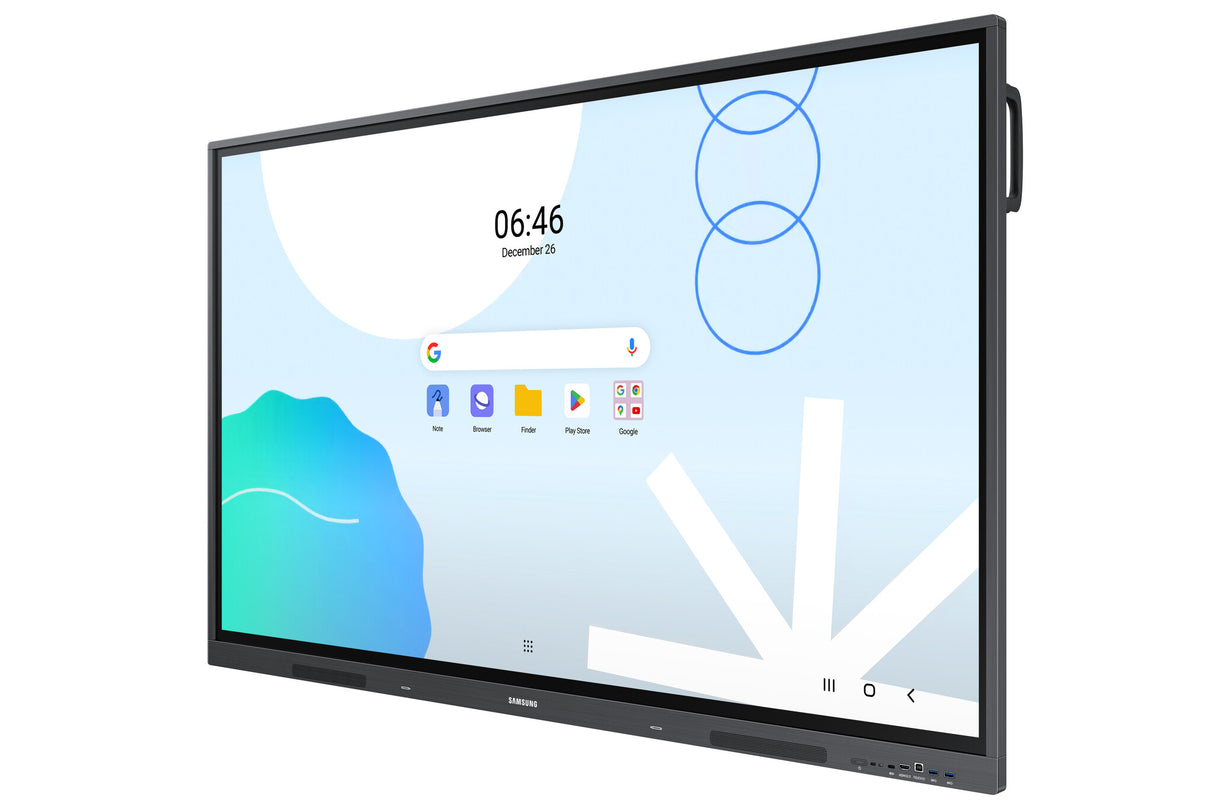 Samsung WA75D interactive whiteboard 190.5 cm (75") 3840 x 2160 pixels Touchscreen Grey