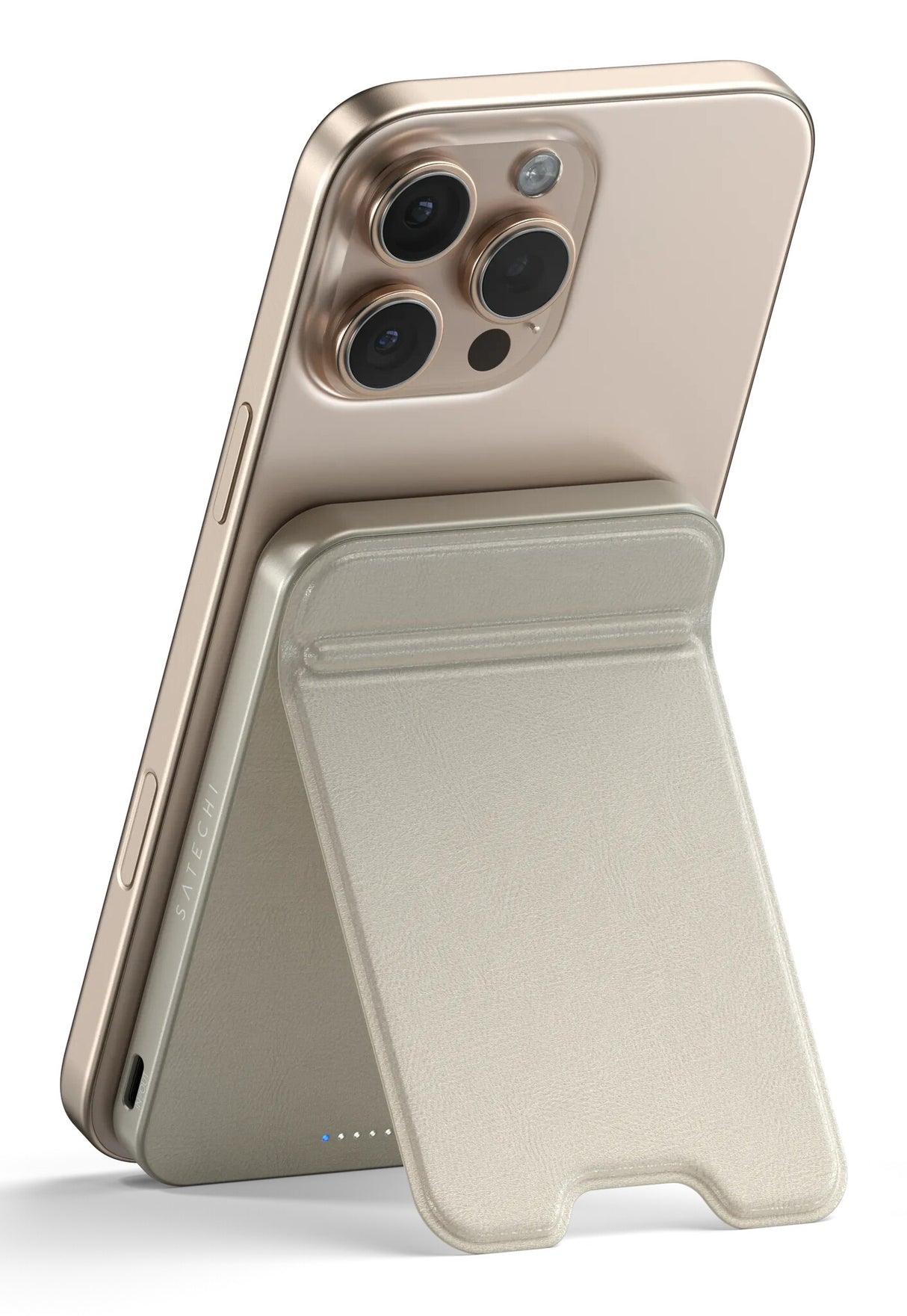 Satechi ST-B5Q2SW power bank 5000 mAh Wireless charging Sand