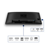 Philips 32B2U3601/00 computer monitor 80 cm (31.5") 2560 x 1440 pixels Quad HD LCD Black