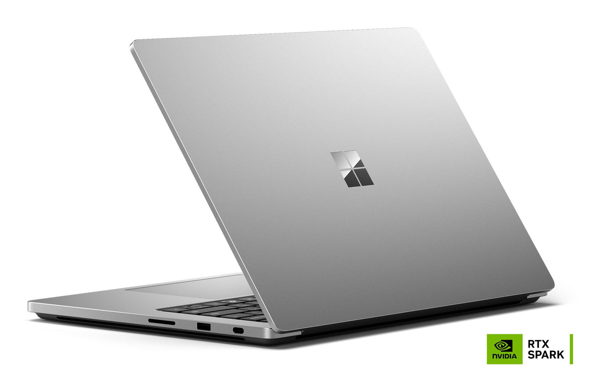 Microsoft Surface Laptop Ultra NVIDIA RTX Spark N1X 38.1 cm (15") Touchscreen 32 GB LPDDR5x-SDRAM 1 TB SSD Wi-Fi 7 (802.11be) Windows 11 Pro Platinum