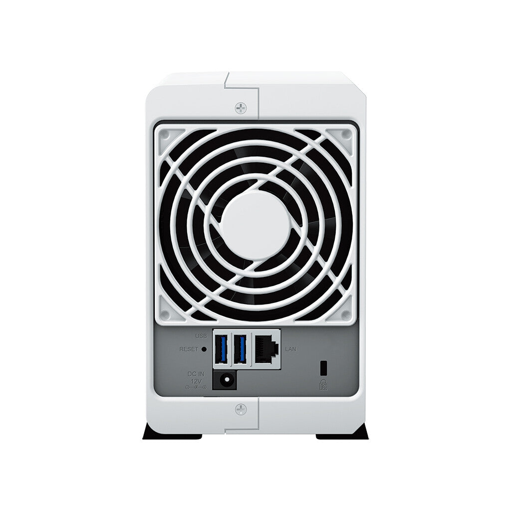Synology DiskStation DS223J NAS/storage server Desktop Realtek RTD1619B 1 GB DDR4 0 TB DiskStation Manager White