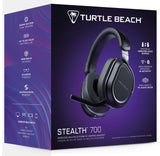 Turtle Beach Stealth 700 Black PC Wireless Gaming Headset with up to 80 hour Battery, Bluetooth, Dual Transmitters and 60mm Speakers for PC, PS5, PS4 and Mobile