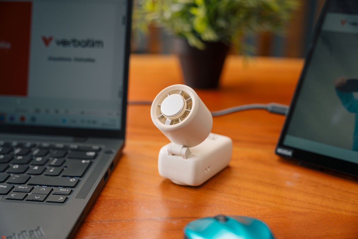 Verbatim Cool 'n' Go Ice Touch Mini Handheld Fan