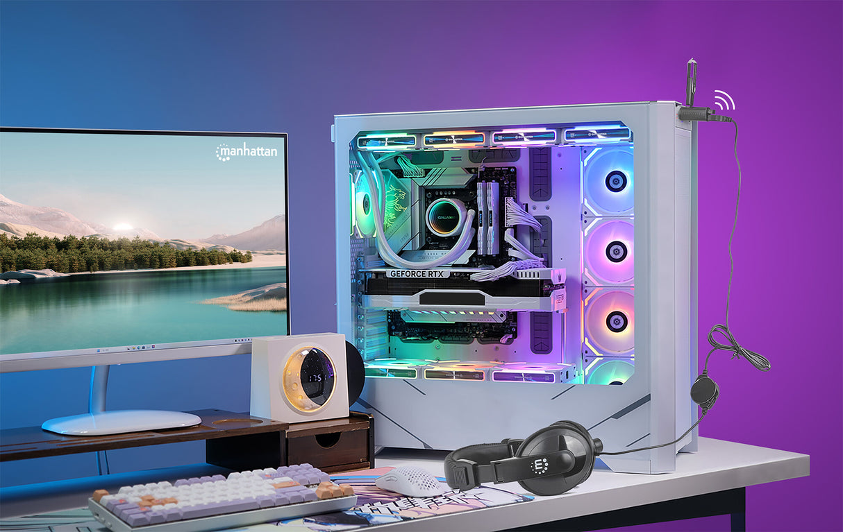 Manhattan USB-C 3-Port Hub, ULTRA COMPACT, 3x USB-A Ports (1x 5 Gbps USB 3.2 Gen1 aka USB 3.0, 3 x 480 Mbps USB 2.0), External Power Supply Not Needed, Universal for all devices, SuperSpeed USB, Black, Three Year Warranty