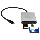 StarTech.com USB 3.0 Flash Memory Multi-Card Reader / Writer with USB-C - SD, microSD, CompactFlash
