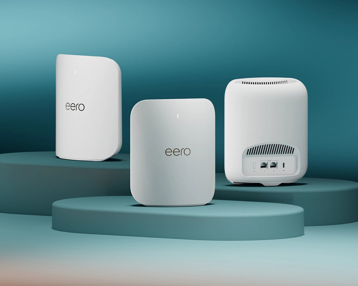 eero Pro 7 wireless router 2.5 Gigabit Ethernet Tri-band (2.4 GHz / 5 GHz / 6 GHz) White
