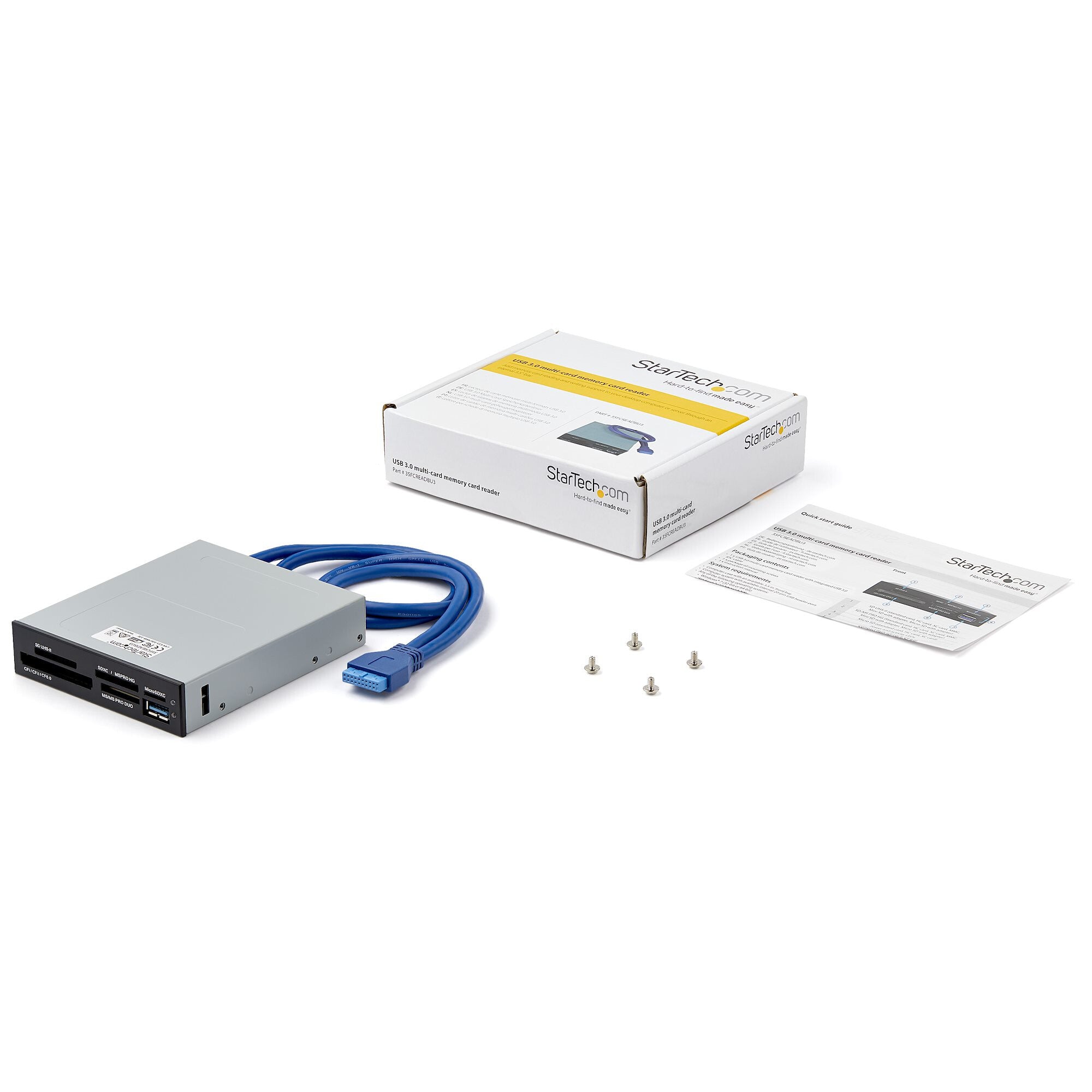 StarTech.com USB 3.0 Internal Multi-Card Reader with UHS-II Support ...