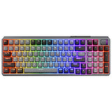 Cooler Master Peripherals MK770 keyboard Universal USB + RF Wireless + Bluetooth QWERTY UK English Dark Grey, Grey
