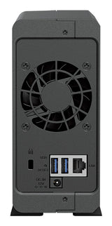 Synology DiskStation DS124 NAS Desktop Realtek RTD1619B 1 GB DDR4 12 TB HDD DiskStation Manager Black