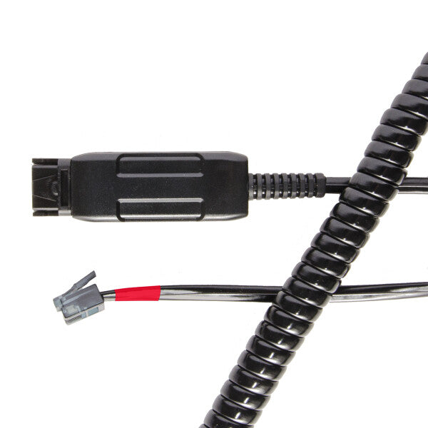 V7 BL-08+P telephone cable 2 m Black
