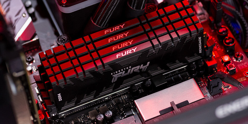 Kingston Technology FURY 32GB 3600MT/s DDR4 CL16 DIMM (Kit of 2) 1Gx8 Renegade RGB