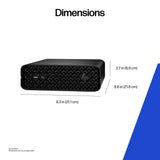 HP Z2 Mini G1i Workstation Desktop PC Intel Core Ultra 7 265 32 GB DDR5-SDRAM NVIDIA RTX A1000 Windows 11 Pro Mini PC AI PC, AI Workstation Black