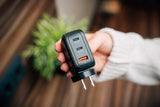 Verbatim Mini GaN Charger 65W with Display