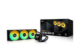 ASUS TUF Gaming LC III 360 ARGB LCD Processor All-in-one liquid cooler 12 cm Black 1 pc(s)