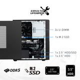 MSI Pro DP180 14A Intel Core 7 14700, Desktop PC, DP180 14A, SFF, Mini Computer, HTPC, (16GB RAM, 1TB Storage, Windows 11 ), Intel Graphics/DDR5/Dual HDMI/Dual LAN/WiFi 6E/BT 5.3