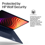 HP EliteBook X G2i 14 inch Notebook Next Gen AI PC Wolf Pro Security Edition Copilot+ PC Intel Core Ultra 5 325 Laptop 35.6 cm (14") 3K 32 GB LPDDR5x-SDRAM 512 GB SSD Wi-Fi 7 (802.11be) Windows 11 Pro Blue