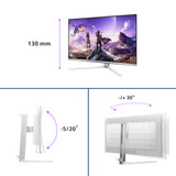 Philips 32M2N8900P/00 computer monitor 80 cm (31.5") 3840 x 2160 pixels White