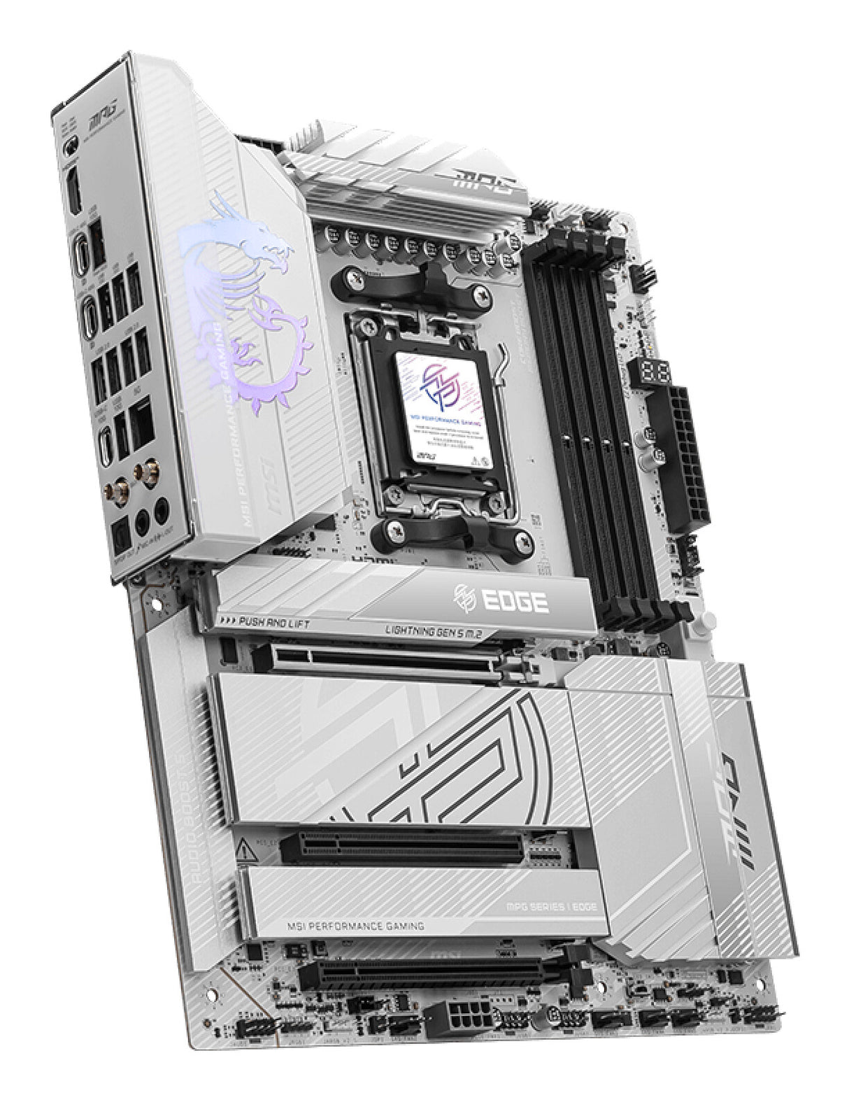 MSI MPG X870E EDGE TI WIFI motherboard AMD X870E Socket AM5 ATX