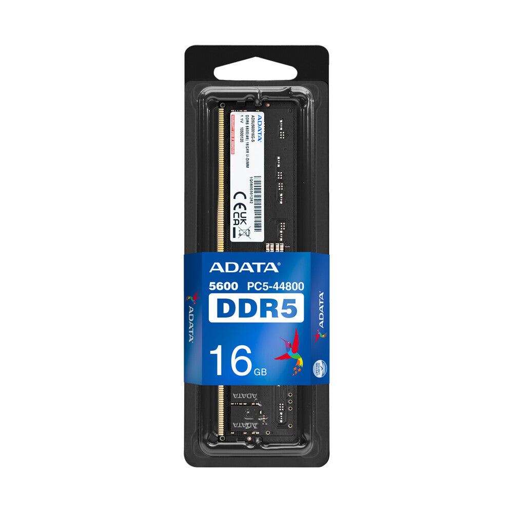 ADATA AD5U560016G-S memory module 16 GB 1 x 16 GB DDR5 5600 MHz