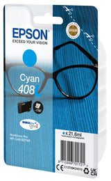 Epson 408L Spectacles DURABrite Ultra Single Cyan Ink