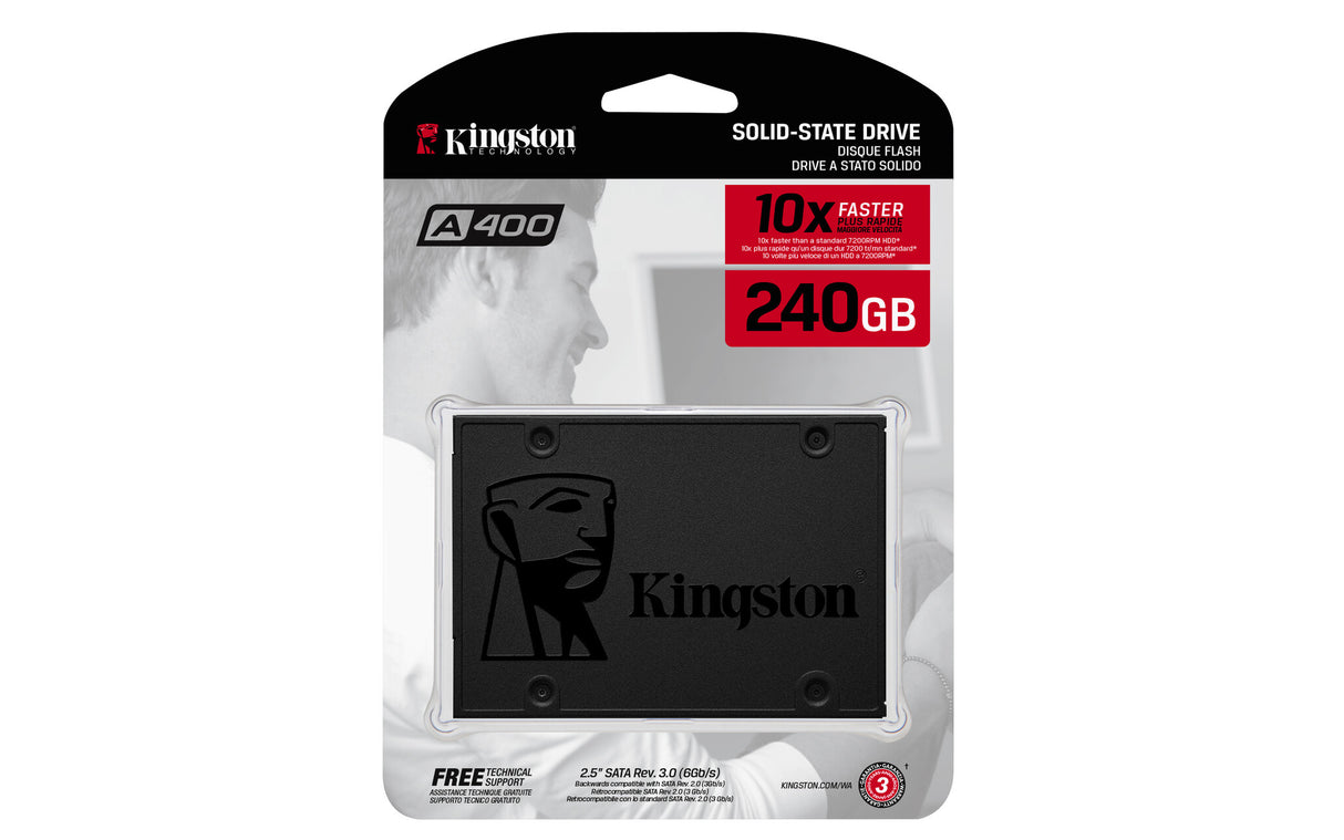 Kingston Technology A400 2.5" 240 GB Serial ATA III TLC