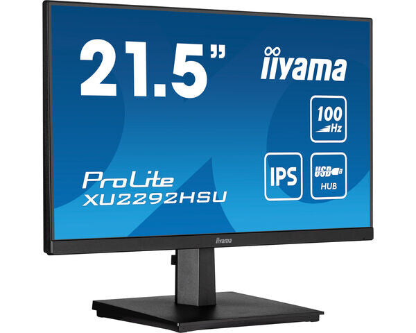 iiyama ProLite XU2292HSU-B6 computer monitor 54.6 cm (21.5") 1920 x 1080 pixels Full HD LED Black