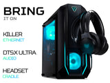 Acer Predator Orion 3000 PO3-630 Gaming PC - (Intel Core i7-11700F, 16GB, 1TB HDD and 512GB SSD, NVIDIA RTX 3070, USB Keyboard and Mouse, Windows 10, Black)