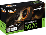 INNO3D GeForce RTX 5070 TWIN X2 OC NVIDIA 12 GB GDDR7