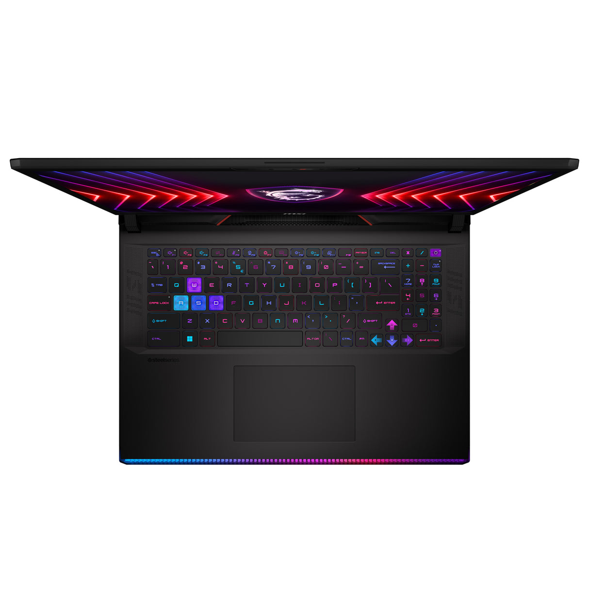 MSI Gaming Raider GE78 HX 14VHG-647U Intel® Core™ i9 i9-14900HX Laptop 43.2 cm (17") Quad HD+ 32 GB DDR5-SDRAM 4 TB SSD NVIDIA GeForce RTX 4080 Wi-Fi 7 (802.11be) Windows 11 Pro Black