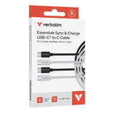 Verbatim Essentials Sync & Charge USB-C to C Cables