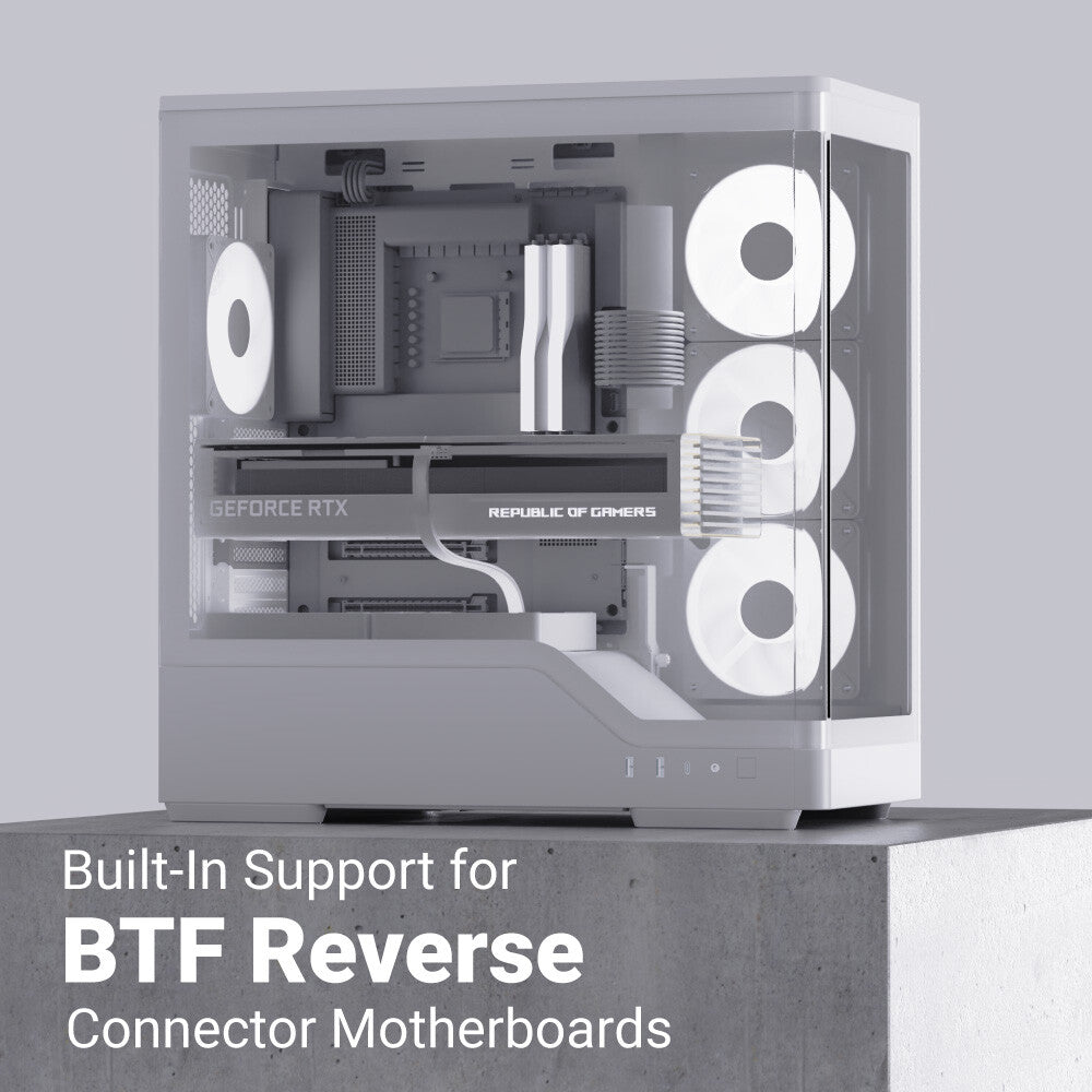 Aerocool P500A-WT Midi Tower White