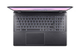 Acer Chromebook Plus 515 CBE595-2T-TCO-562J Intel Core 5 120U 39.6 cm (15.6") Touchscreen Full HD 8 GB LPDDR5x-SDRAM 256 GB SSD Wi-Fi 6 (802.11ax) ChromeOS Grey